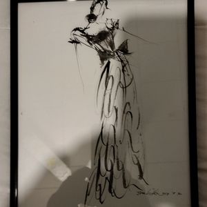 Original signed Ballroom Sketch